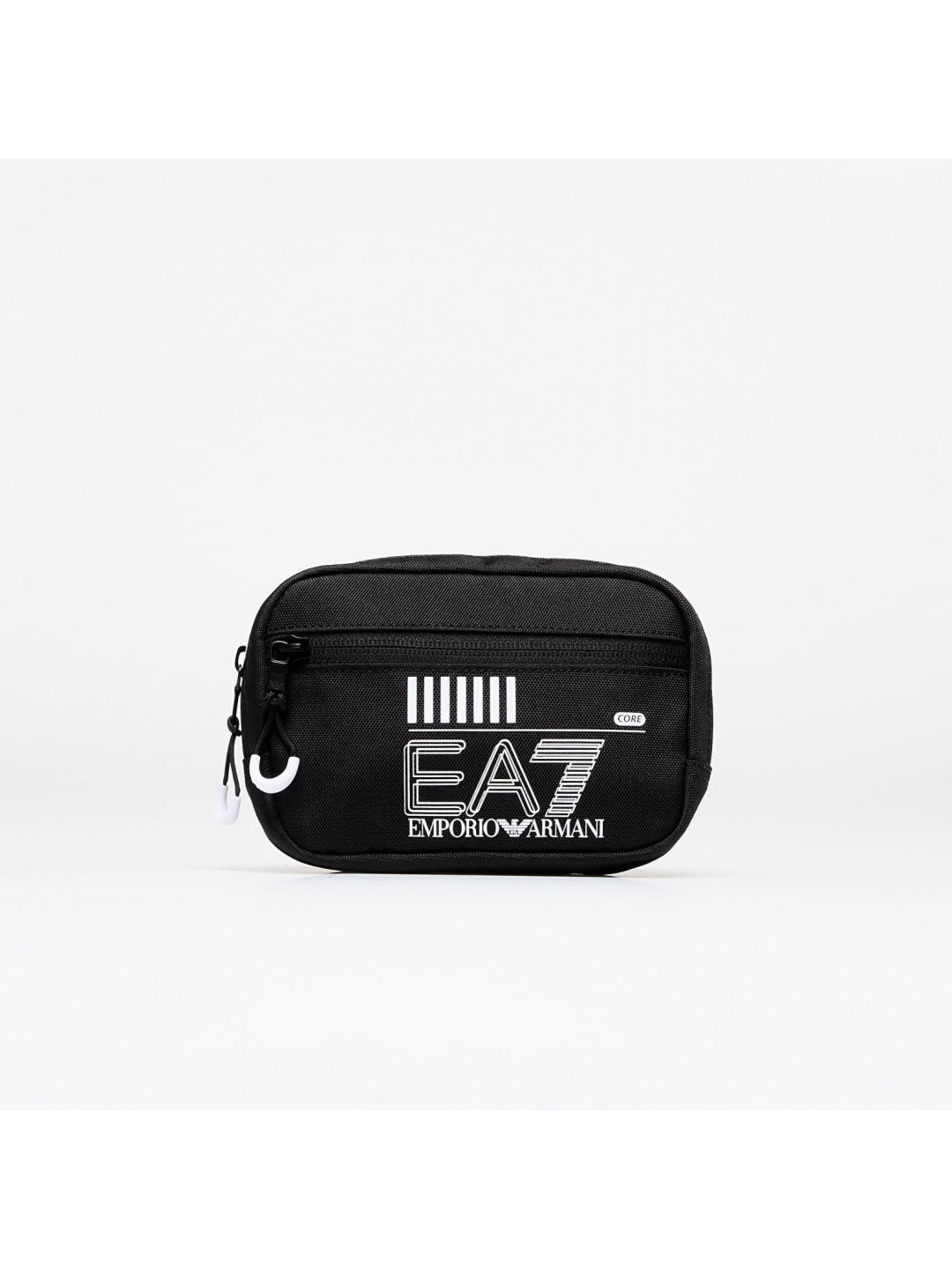 Taška EA7 Emporio Armani Unisex Small Pouch Bag Black White Logo Universal